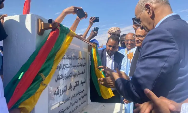 Pose de la première pierre du tronçon reliant la localité de Nebaguiya à la route de l’Espoir