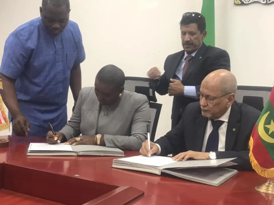 Signature d’un accord d’entente Mauritano-libérien pour lutter contre la pêche illégale