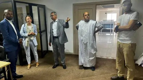 L’ambassadrice d’Allemagne en visite à Sahara Medias