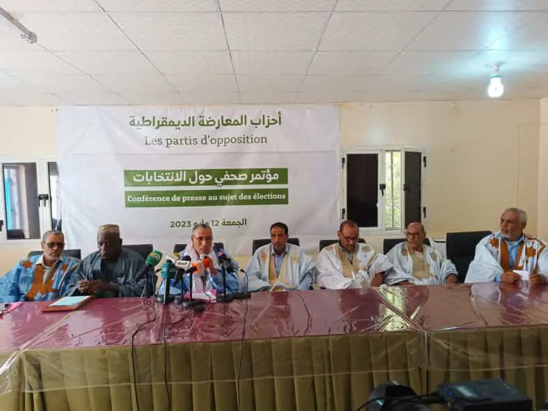 Des partis politiques de l’opposition mauritanienne décident de d’unir leurs efforts et leur représentation lors des élections