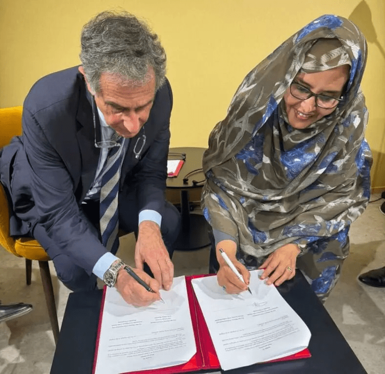 Mauritanie-Italie : signature d’un protocole d’accord dans le domaine de l’environnement en marge du sommet sur les océans