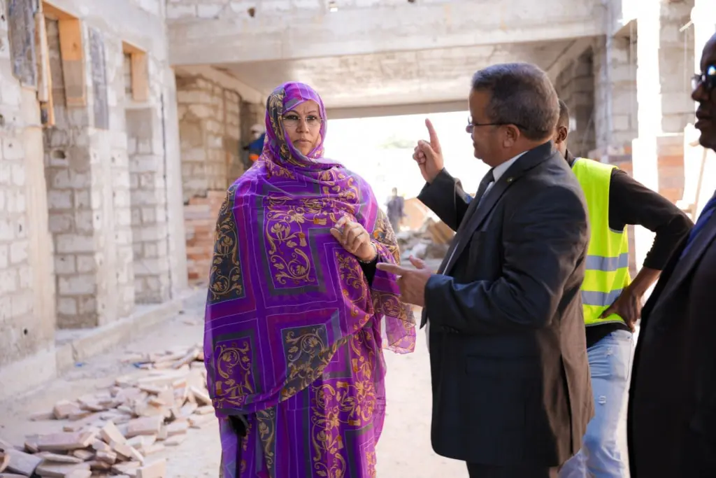 La ministre de l’HUAT en visite sur certains chantiers de projets en cours de réalisation à Nouakchott