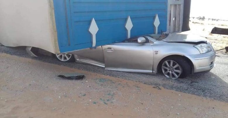 Mauritanie : une victime dans un véhicule écrasé par un camion
