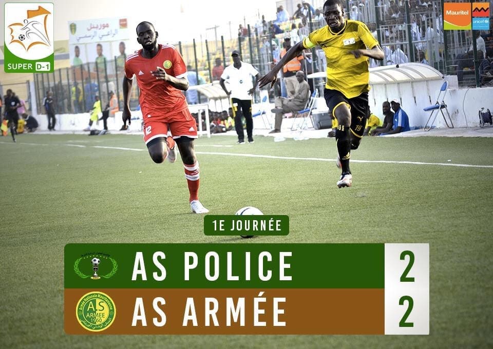 D1 : la police et l’armée dos à dos lors de la première journée