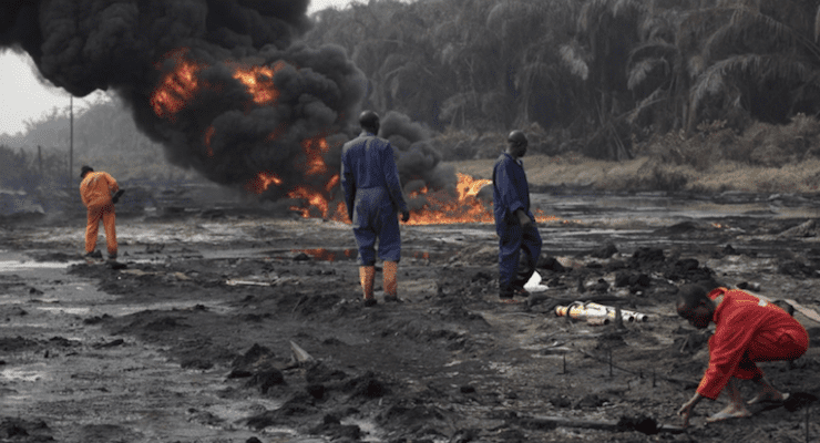 Nigéria : 16 morts dans l’incendie d’un pipeline