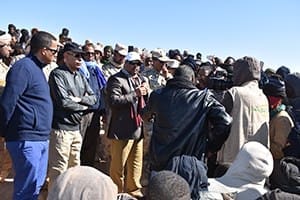 Le président Aziz promet aux orpailleurs des solutions à leurs problèmes