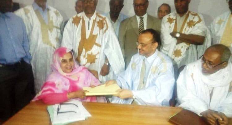 Mauritanie : Biram O. Abeid a déposé son dossier de candidature pour les présidentielles