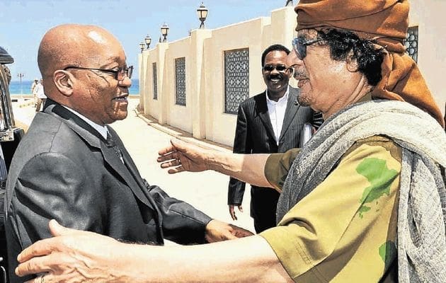 Des biens du président Kadhafi seraient cachés en Afrique du Sud