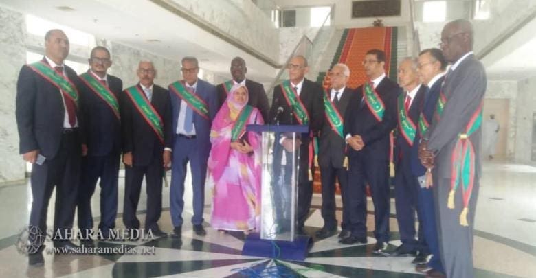 Les présidents des conseils régionaux reçus par le président Aziz