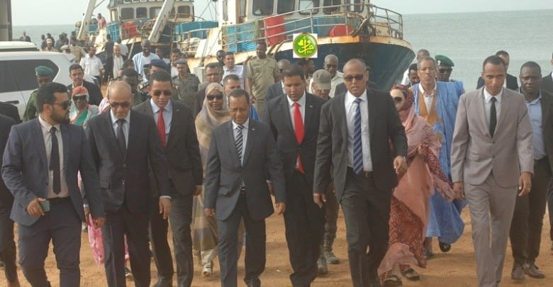 Mauritanie : une délégation ministérielle sur le chantier du port de Tanit