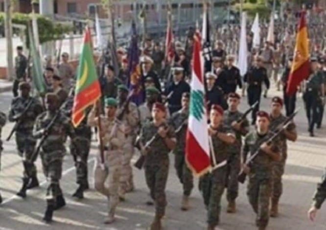 Une unité de l’armée mauritanienne présente dans un défilé militaire espagnol