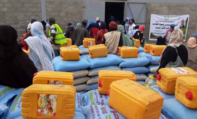 Nouadhibou : distribution de vivres à 5000 familles nécessiteuses
