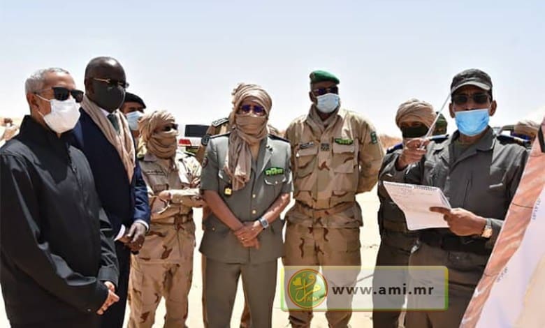 Les ministres de la défense et de l’intérieur en visite sur les sites de la ceinture de sécurité autour de Nouakchott
