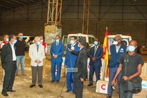 Covid-19 : importante aide espagnole à la Mauritanie