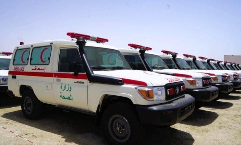 38 ambulances offertes à la Mauritanie par Kinross