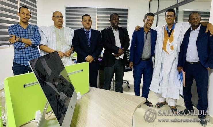 Une délégation de la HAPA en visite à Sahara Medias