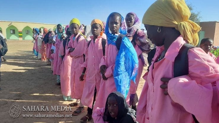 Le président Ghazouani a donné le coup d’envoi de la nouvelle année scolaire depuis M’Bout