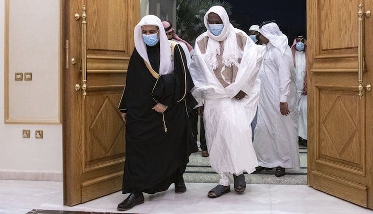Entretiens entre le secrétaire général de l’association islamique mondiale et l’Imam Dicko