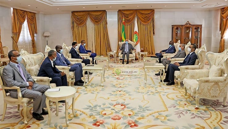 Le syndicat de l’enseignement supérieur remet ses doléances au président Ghazouani