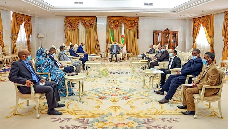 Le club des magistrats présente au président Ghazouani sa vision de la réforme de la justice