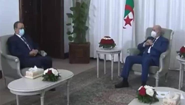 Message écrit du président Ghazouani au président algérien