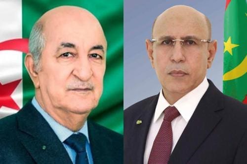 Victimes des incendies en Algérie : condoléances du président Ghazouani au président Teboune