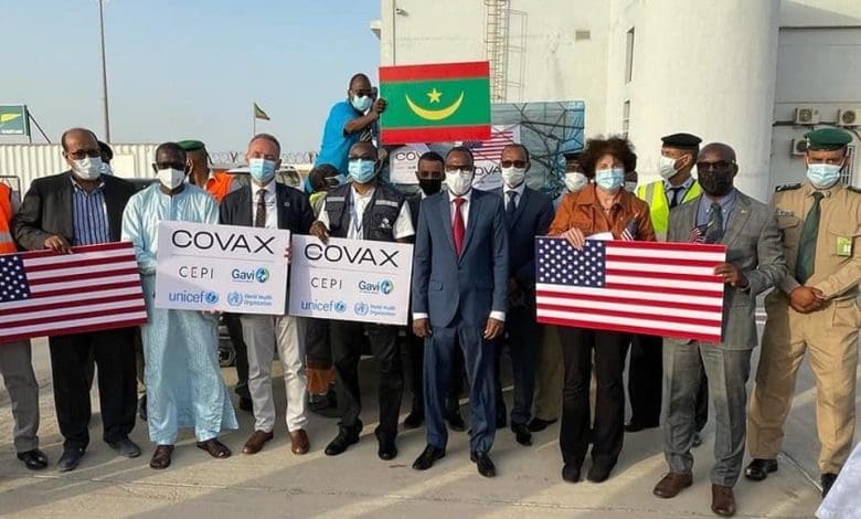 Plus de 30.200 doses de vaccins contre le covid offertes par les USA à la Mauritanie