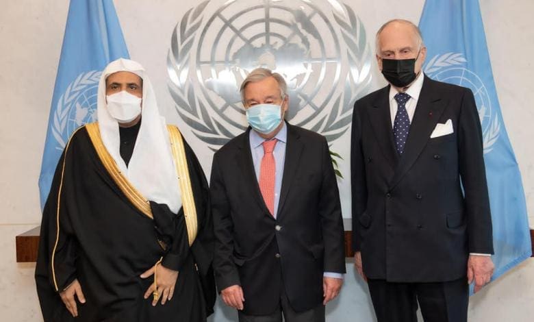 Le secrétaire général de la Rabita du monde musulman reçu par le secrétaire général des nations unies