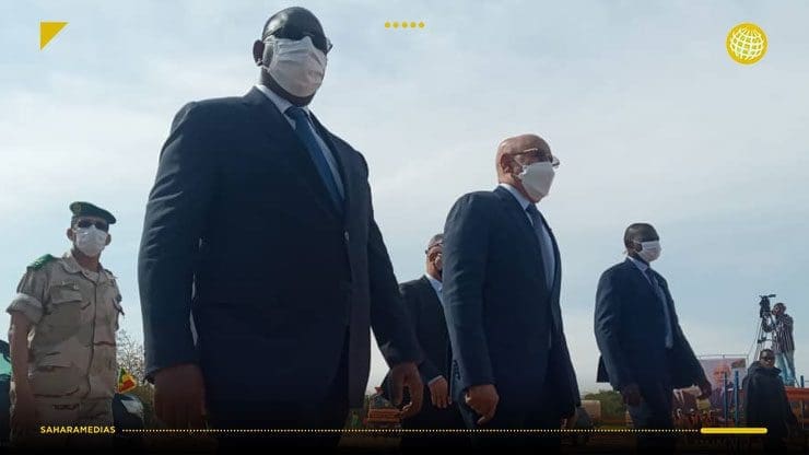 Le président Macky Sall : « n’eut été la détermination du président Ghazouani les travaux du pont de Rosso n’auraient pas été lancés »