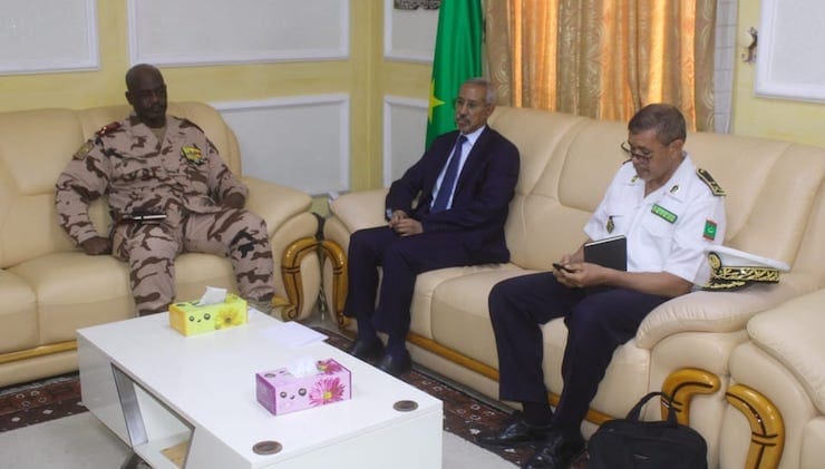 Le ministre de la défense et le chef d’état-major des forces armées ont rencontré une délégation de la force commune du G5 Sahel