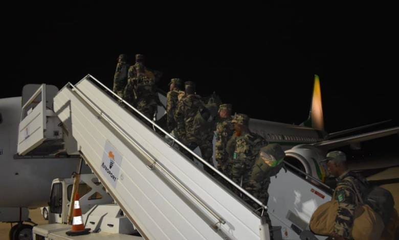Départ pour Bangui d’un nouveau contingent pour la force de maintien de la paix