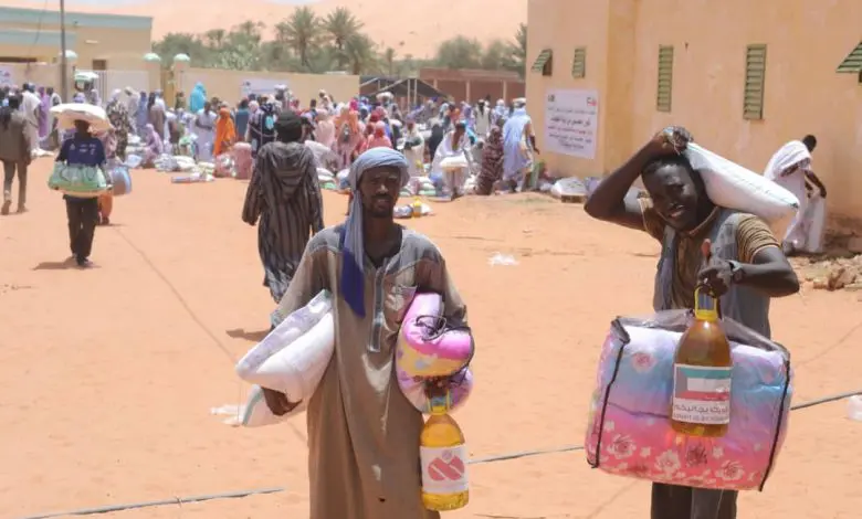 Des centaines de familles mauritaniennes à N’Béka secourues par une ONG koweïtienne