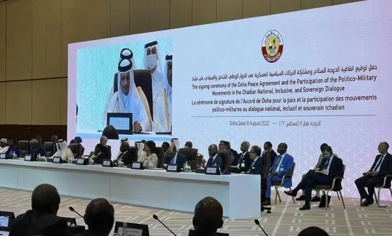 Signature à Doha d’un accord inter tchadien
