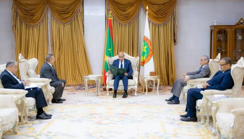 Le président Ghazouani officiellement invité au sommet arabe en novembre à Alger