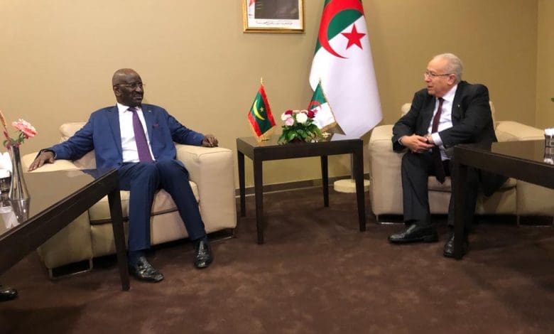 Entretiens à Alger entre les ministres mauritanien et algérien des affaires étrangères