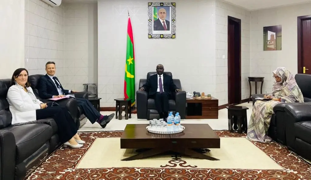 Le ministre mauritanien des affaires étrangères reçoit le chef de la mission de l’UE à la veille de la visite du ministre russe des affaires étrangères