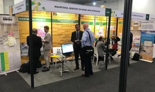 Activités communes du gouvernement mauritanien et Kinross Gold au salon Mining Indaba en Afrique du sud