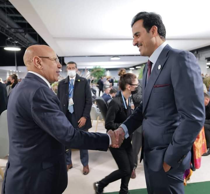 Le président Ghazouani au Qatar deux ans après la reprise des relations diplomatiques entre les deux pays