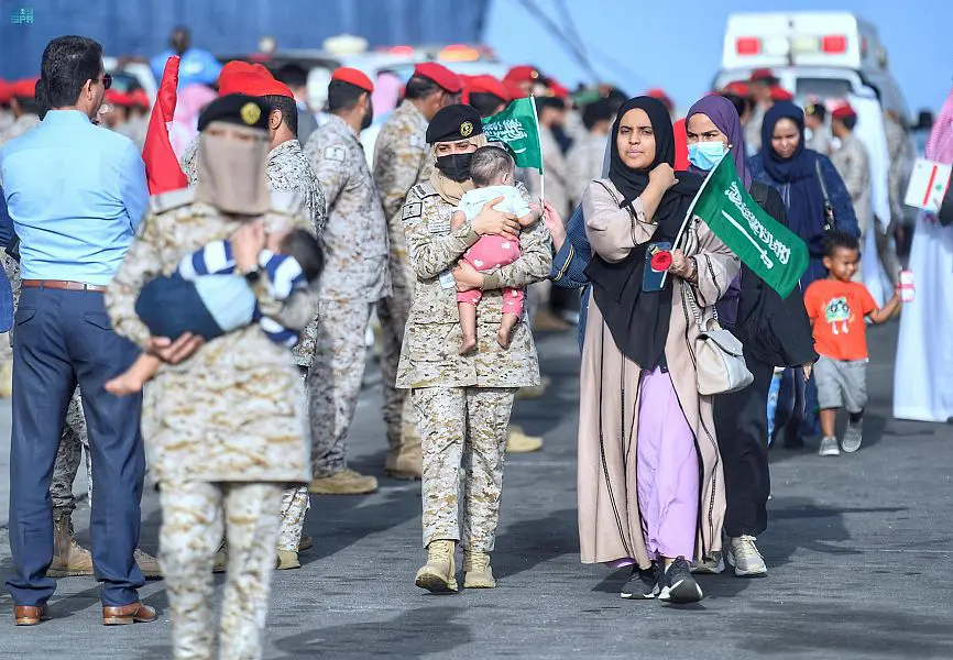 L’Arabie Saoudite a évacué du Soudan plus de 1600 personnes de 46 nationalités différentes