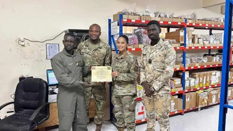 Fin d’une session de formation entre les forces aériennes mauritanienne et américaine