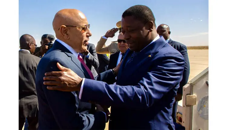 Le président togolais en visite d’amitié et de travail en Mauritanie