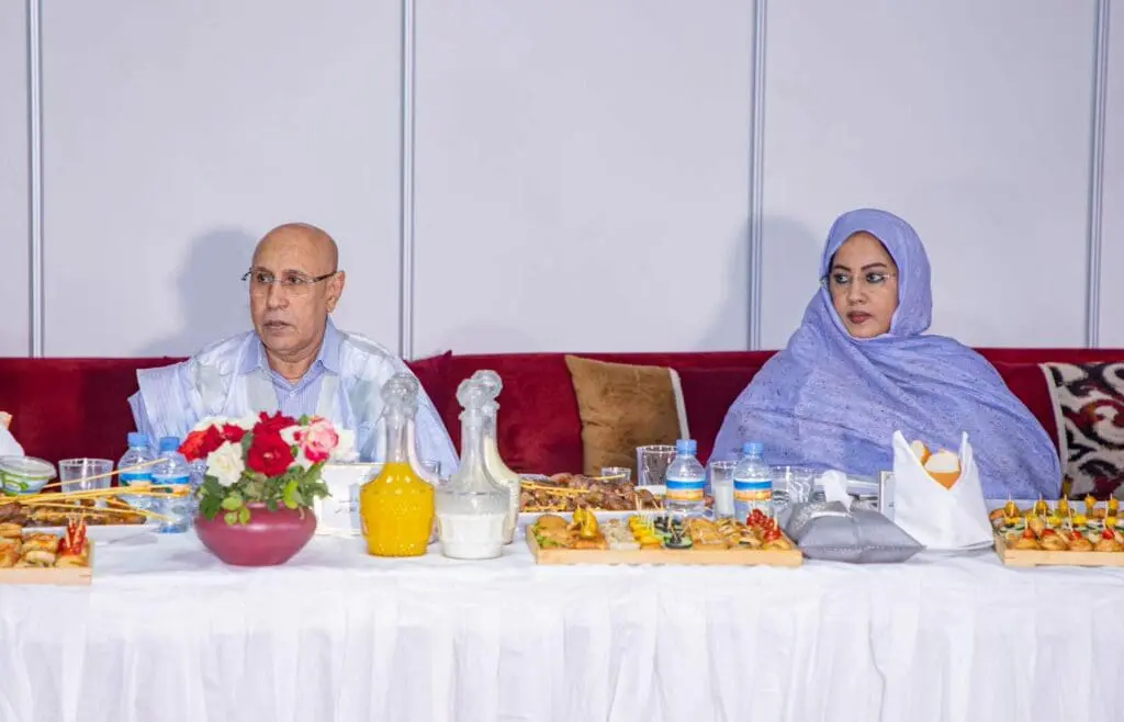 Des hommes politiques, des Imams et des hommes d’affaires hôtes pour la rupture du jeûne du président Ghazouani