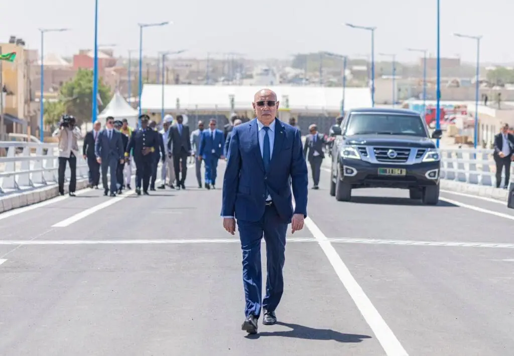Inauguration de l’échangeur de Taazour par le président Ghazouani