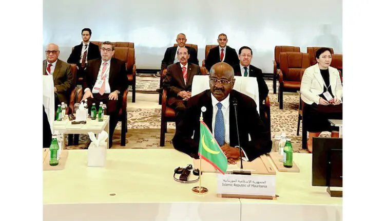 Le ministre mauritanien des affaires étrangères appelle à l’arrêt du génocide à Gaza