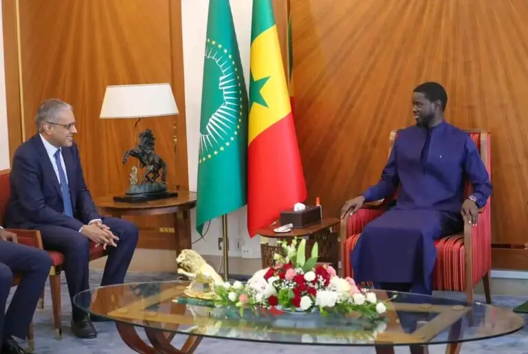 Le ministre mauritanien du pétrole reçu par le président sénégalais