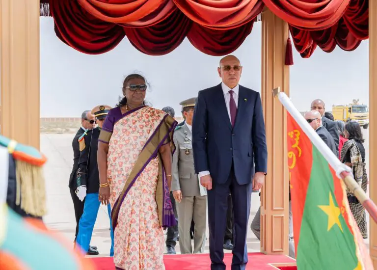 La présidente indienne en visite officielle en Mauritanie