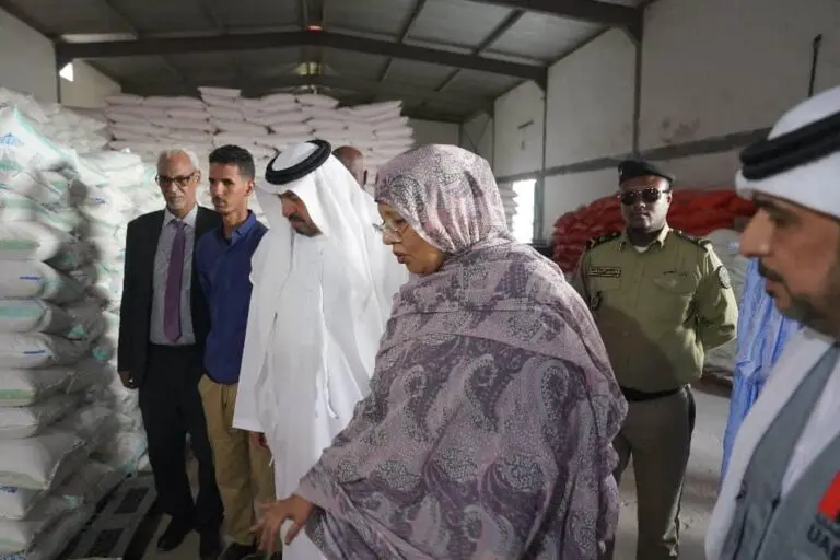 Mauritanie : aide alimentaire émiratie pour les victimes des inondations