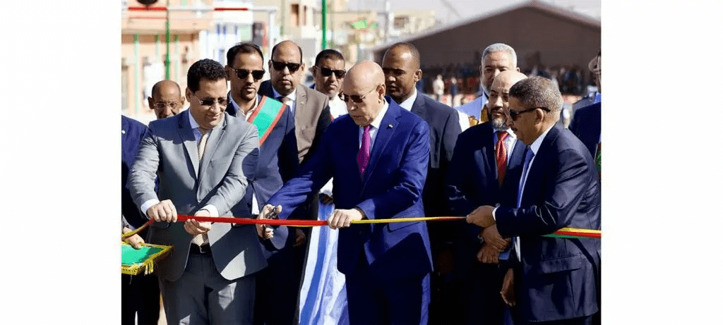 Initialement prévu pour être réceptionné en février 2024, le pont de Hay Saken a été inauguré ce lundi par le président Ghazouani