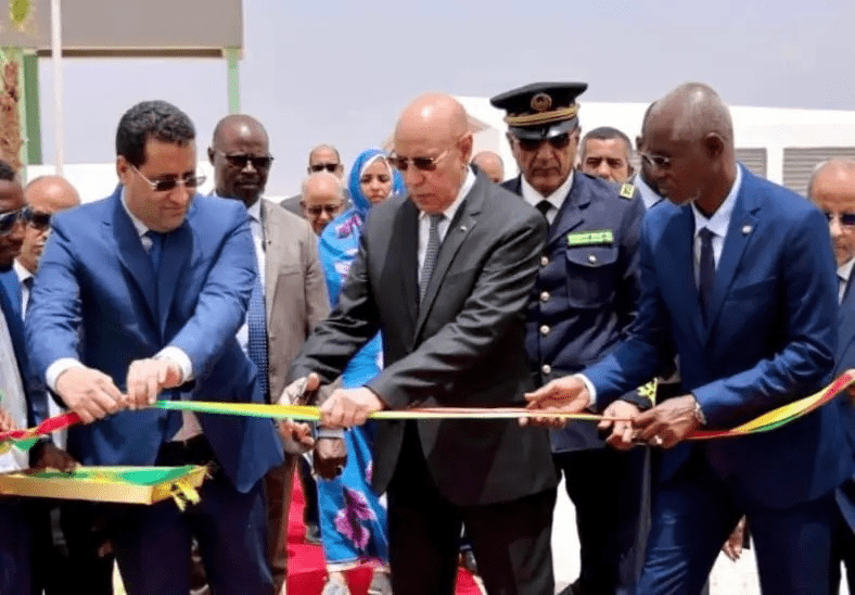 Inauguration par le président Ghazouani d’importantes infrastructures à Nouakchott dont une école de formation aux métiers du pétrole et du gaz
