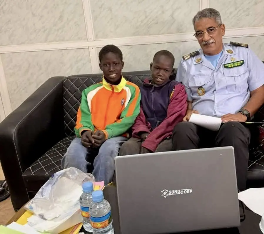 Deux enfants sénégalais sauvés par les garde-côtes au large de Nouadhibou